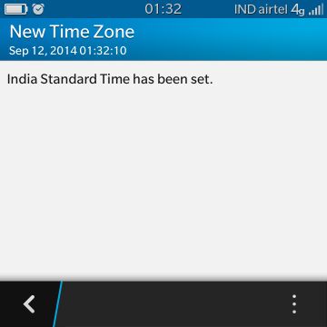 My phone says we're here in India.