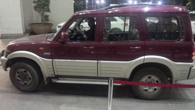 Chariot fit for a king...especially when said king is me and I have my own dirty but comfortable SUV back home!