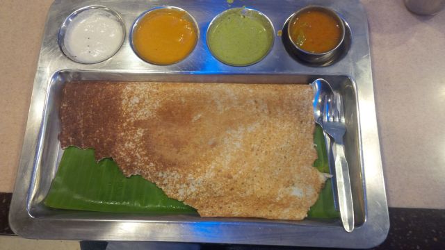 ye accha dosa hai. (this dosa is good :-)