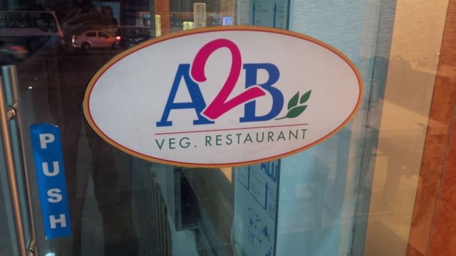 I had a favorite restaurant going into this trip.  it was not A2B. That may, however, change...