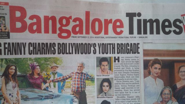 Friday is here! Let the Bangalore good times begin!