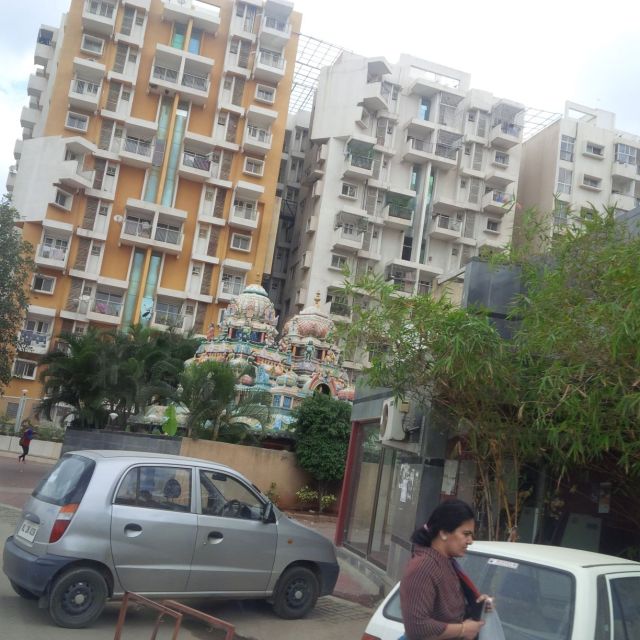 Bangalore has temples in seemingly random places.