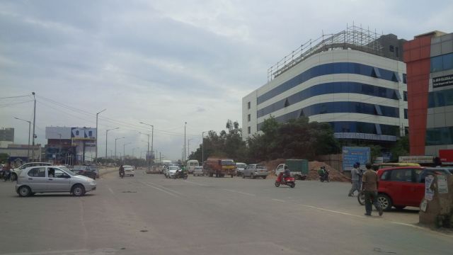 There are some slick looking buildings in Bangalore.