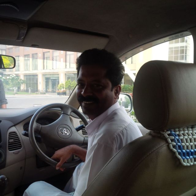 Kamalesh, smiling driver of the week.