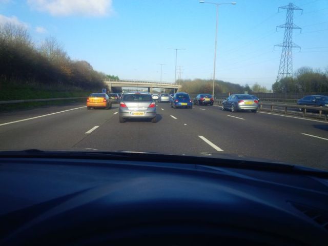 Driving on the M25