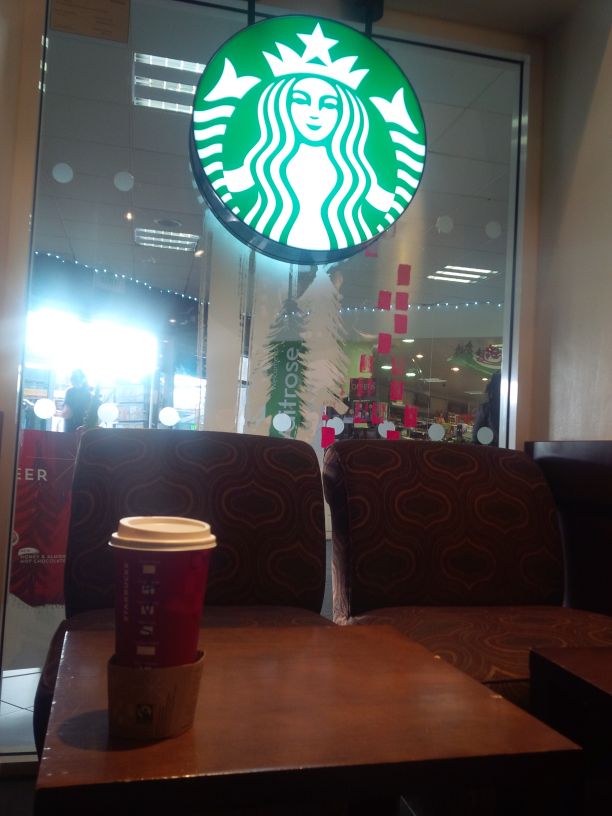 Starbucks (yes, it's average coffee here, too)