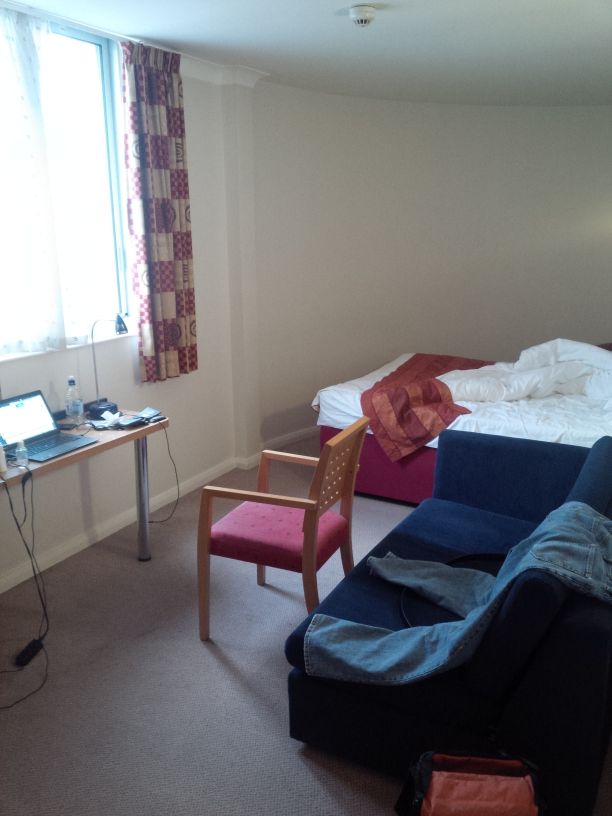 My abode for the week.