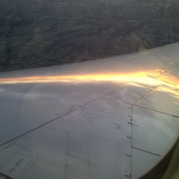 London from many feet up.