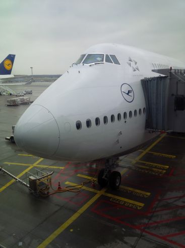 the 747 is a huge plane.