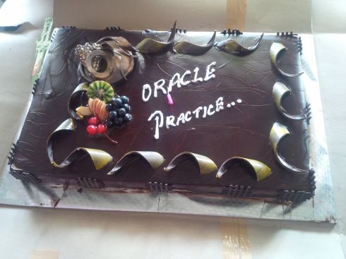 Post-Meeting Cake! (no, t'was not vegan.)