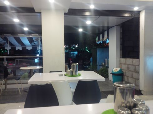 Dosa place, where I had something I have no idea what it was called, but it was new and YUMMY!