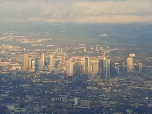 Frankfurt in the daylight.