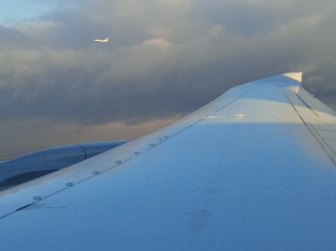 Yes, that is another plane.