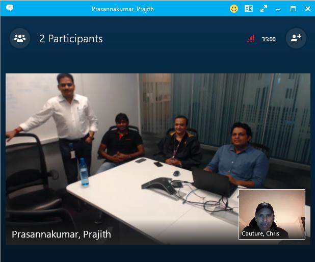 Thanks Framework Prototype Prep Team!  By the way - who is that savvy looking guy standing up? Some celebrity strolled in?
