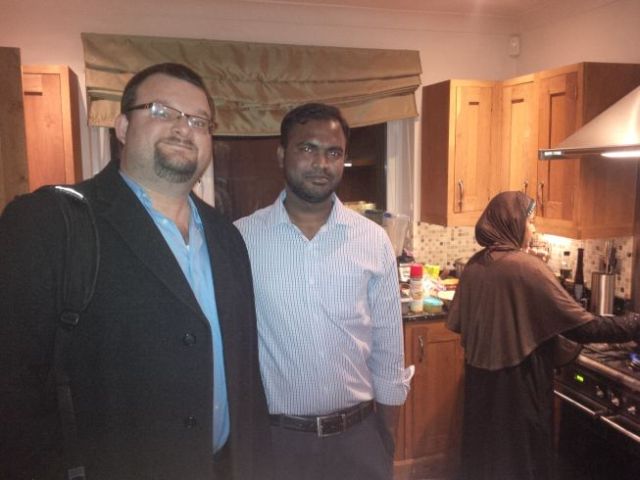 Tim's house, food by Hussain and Rabi.  Romba Nallathu!