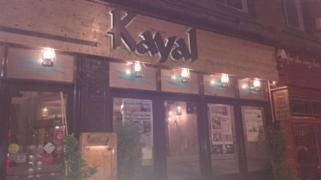 Guess what - we're eating Indian!