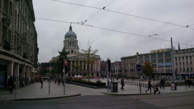 Nottingham scene.