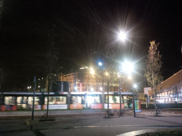 Pics of Rotterdam, Sunday night.