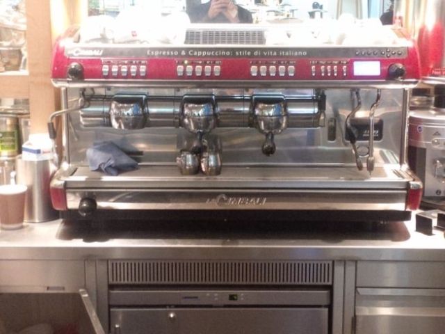 With...espresso to wrap up dinner.