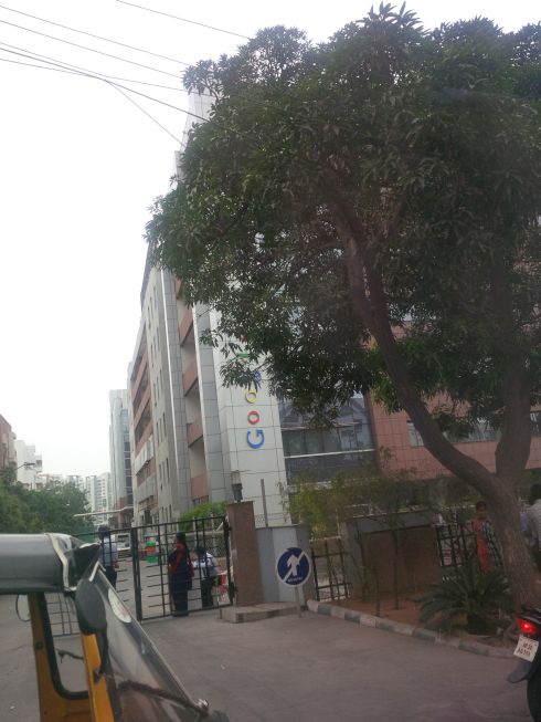 Yes, that does say Google. 