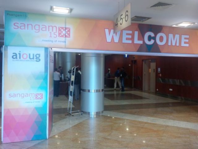 Sangam15 Conference begins.