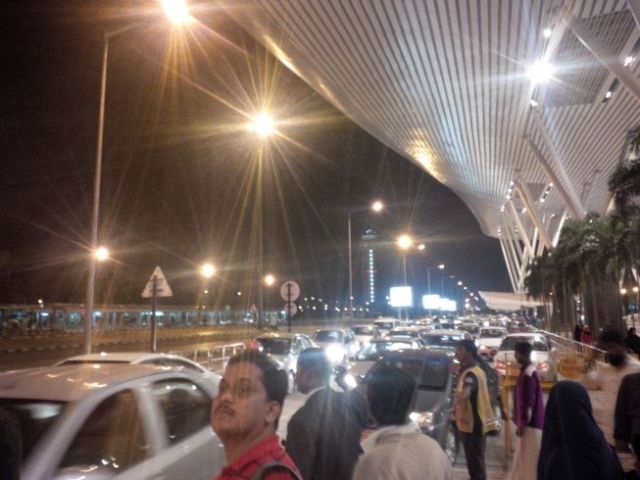 An omen of traffic to come.