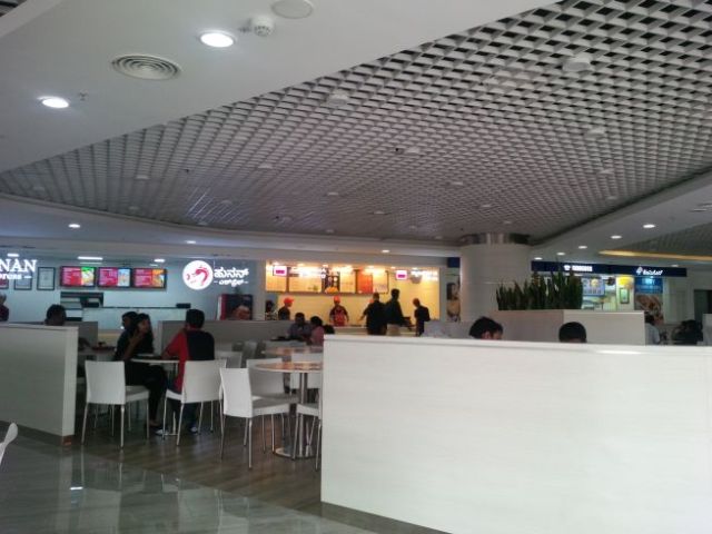 the new food at Bagmane.