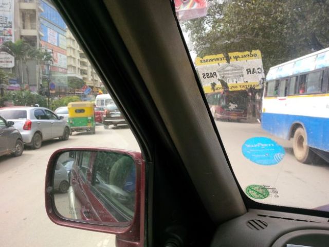 Traffic cares not of traffic, too.