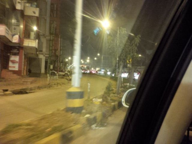 Really? I can't get one break on traffic?