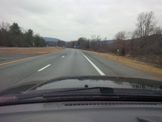 No snow on the ground as I leave Vermont - will that be the case when I return?