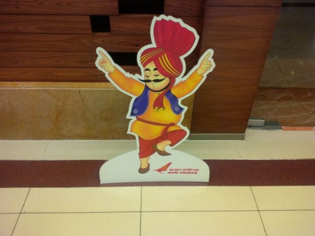 The signage was quite cheerful, though!