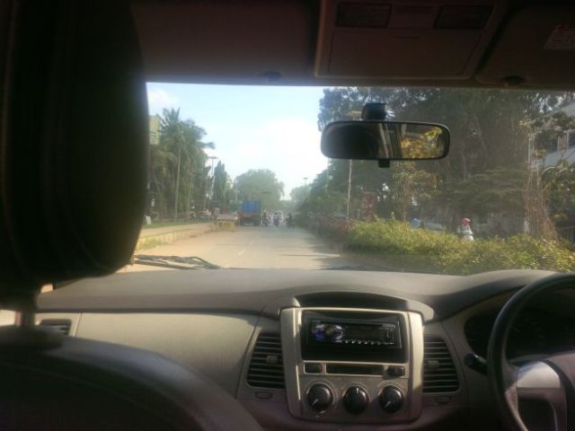 The Marriott driver chose to take a back road to hotel, since the daytime traffic on main roads between the airport and city would be voluminous. This gave me an opportunity to see a new view of the area. 