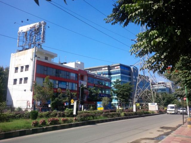 Mohan and I head out into the fun.