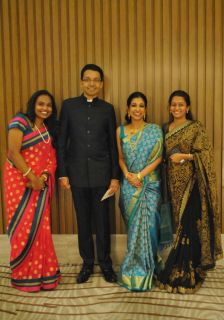 Left to right: Sinthana, Jason, Susan, Nivedita.