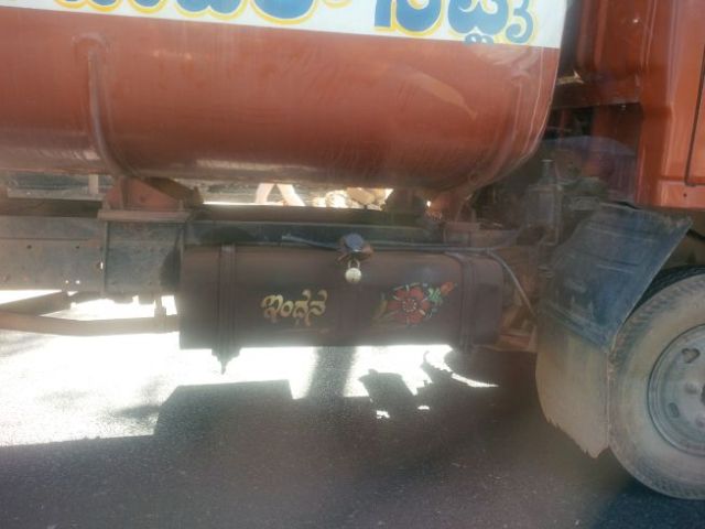 I'd forgotten how ornate diesel fuel tanks can be.