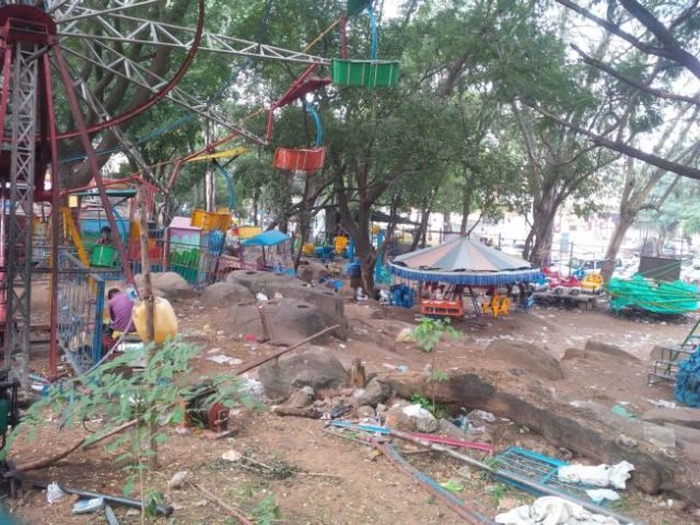 Another view of the amusement park.