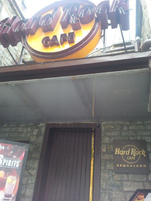 Answer: Hard Rock Cafe of Bangalore.