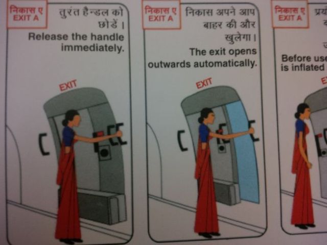 The people pictured were in culturally correct clothing.