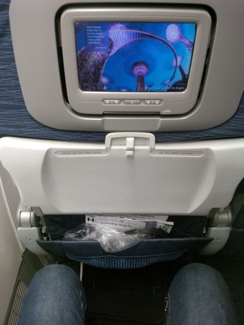 At least on United I can fly Economy Plus which has a bit more room than coach.