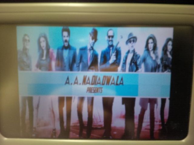 Hindi movie time - "Welcome Back"