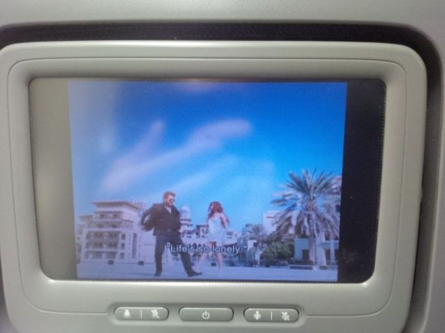 Dance scene before even away from the gate.